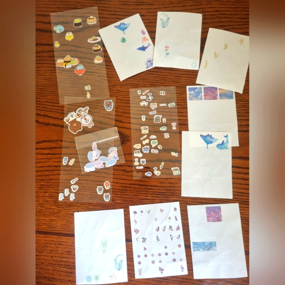 Lot of stickers